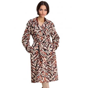 Palton dama - HiCCUP - Bej - Poliester