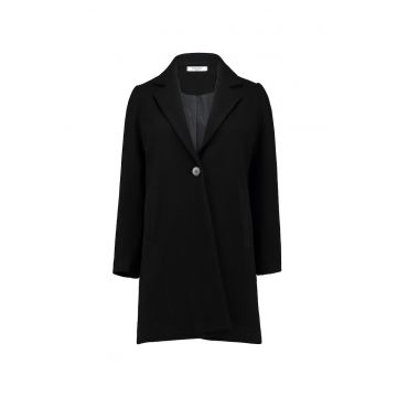 Palton uni cu nasturi