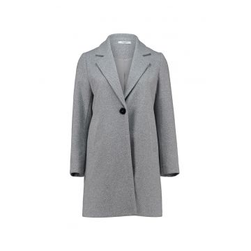 Palton uni cu nasturi