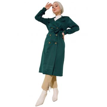 Trenci dama - HiCCUP - Poliester - Verde smarald