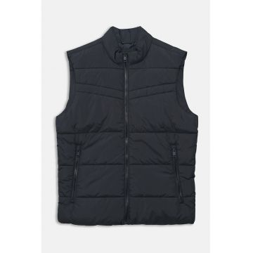 Vesta matlasata cu fermoar