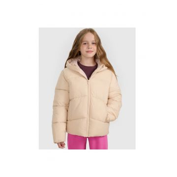 Geaca  Down 615 - bej - fete