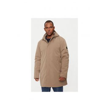 Palton barbati -  304424144 - Poliester - Maro - Maro