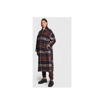 Palton dama -  302045396 - Lana - M-L INTL - Albastru