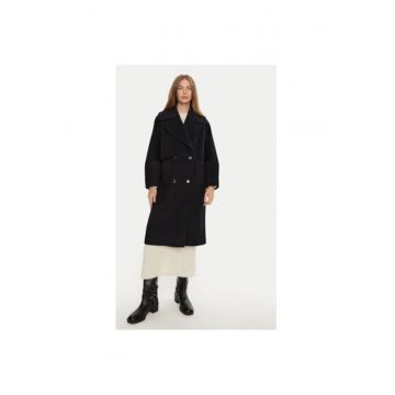 Palton dama -  304135439 - Lana/Poliester - Albastru - Albastru