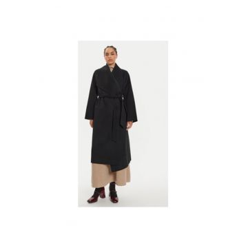 Palton dama -  304175688 - Lana - 40 EU - Negru