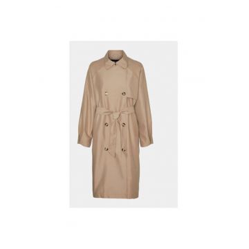 Trenci dama -  303614591 - Poliester - Bej