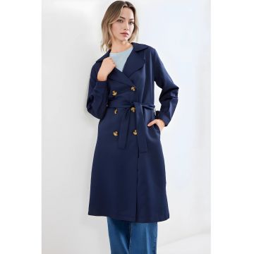 Trenci dama - HiCCUP - Bleumarin - Poliester