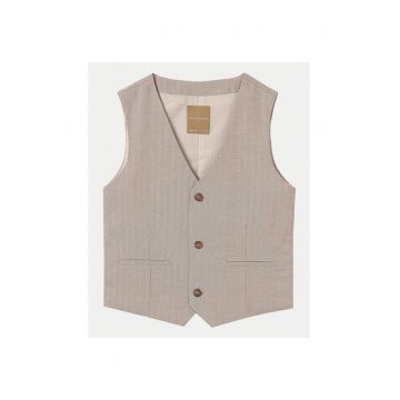 Vesta baieti  6346 - Bumbac - Bej