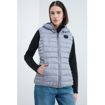 Vesta cu gluga si buzunare laterale Annecy