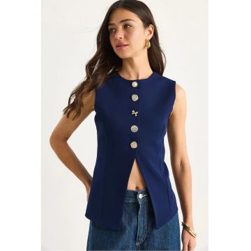 Vesta -  Textil - Albastru inchis