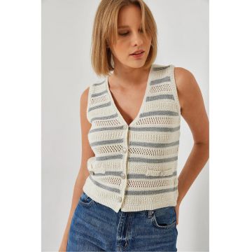 Vesta -  Tricot - Bej -