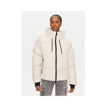 Geaca dama -  304474736 - Poliester - Bej - Bej