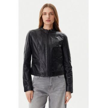 Geaca dama -  305284402 - Piele naturala - Negru