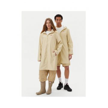 Geaca dama  model HARU0002242 GR - bej - poliester/poliuretan