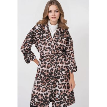 Trenci dama -  Textil - Maro