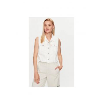 Vesta dama Levi S - A4855-0001 - Bumbac - S INTL - Alb