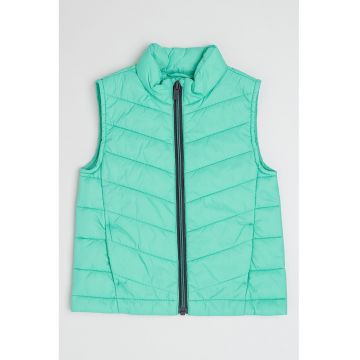 Vesta matlasata cu fermoar
