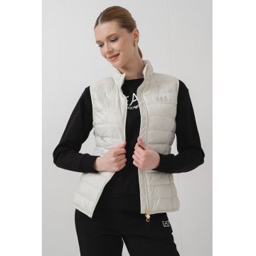 Vesta slim fit cu buzunare laterale