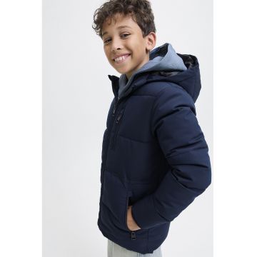 Geaca regular fit cu fermoar