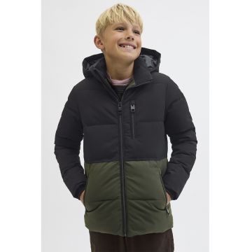 Geaca regular fit cu fermoar