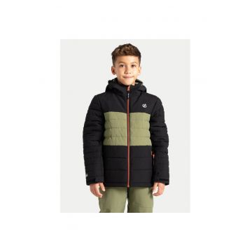 Geaca ski baieti -  304335389 - Poliester reciclat - Negru - Negru