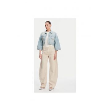 Jacheta de blugi dama  DD5097 - Bumbac - Albastru deschis
