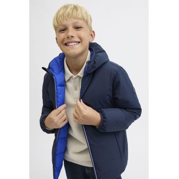 Jacheta reversibila cu gluga