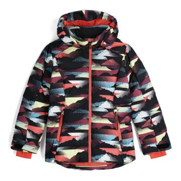 Jacheta Schi Fete Spyder Zadie Synthetic Down Multi Mountain Print