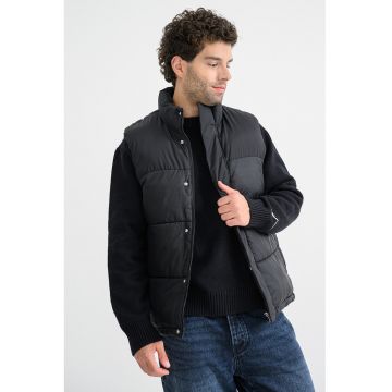 Vesta cu vatelina si fermoar