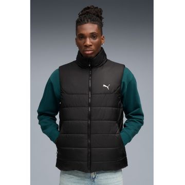 Vesta cu vatelina si guler inalt