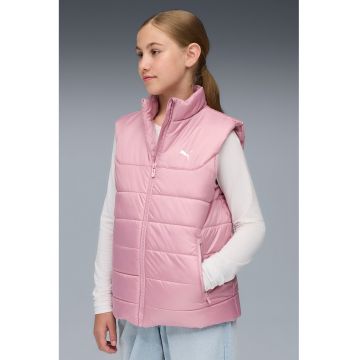 Vesta cu vatelina si guler scurt Ess