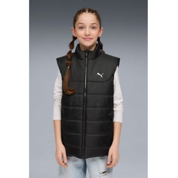 Vesta cu vatelina si guler scurt Ess