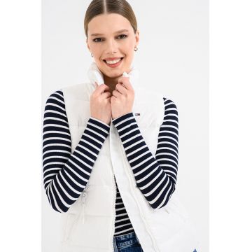 Vesta slim fit cu vatelina