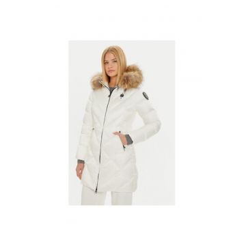 Geaca dama -  304445736 - Poliamida - Alb Geaca dama -  304445736 - Poliamida - Alb