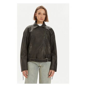 Geaca dama -  54959 - Piele ecologica - Negru Geaca dama -  54959 - Piele ecologica - Negru