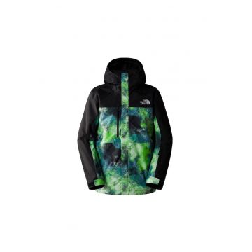 Geaca de schi cu gluga si mansete ajustabile Geaca de schi cu gluga si mansete ajustabile