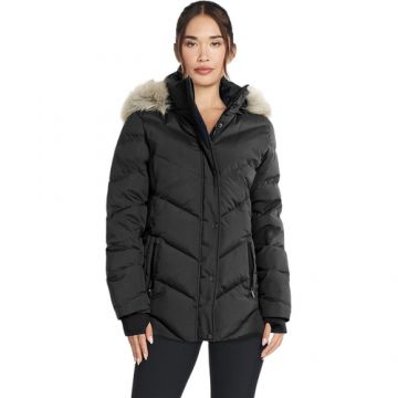 Geaca femei Skechers On-the-GO Cozy Fit Journey Parka JA375-BLK Geaca femei Skechers On-the-GO Cozy Fit Journey Parka JA375-BLK
