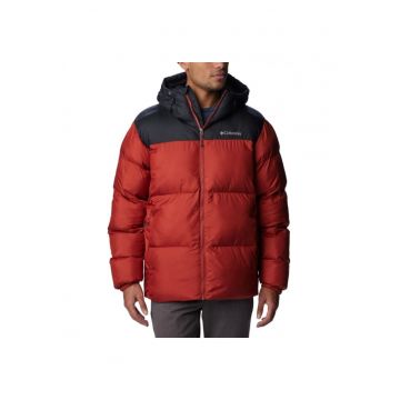 Geaca sport barbateasca  Puffect Hooded - poliester - portocaliu -