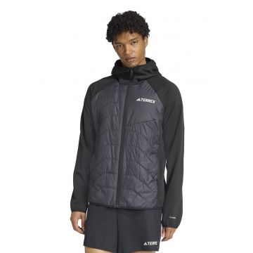 Jacheta cu fermoar si gluga