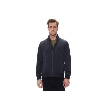 Jacheta sport barbati -  poliamida/elastan - bleumarin