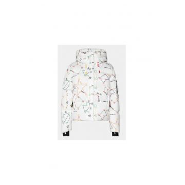 Jacheta sport barbati -  RLMWJ35 100 - alb - 100% poliester -