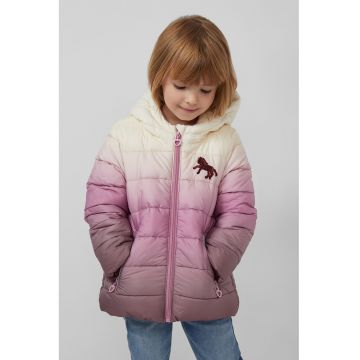 Geaca cu aspect in degrade