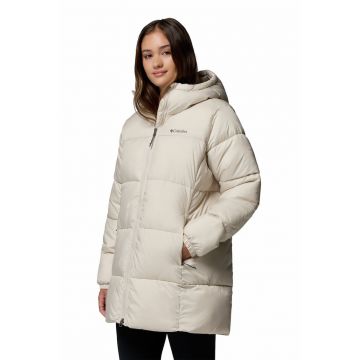 Geaca cu aspect matlasat si gluga P￬t II