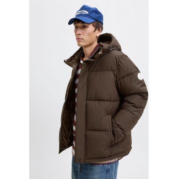 Geaca cu gluga si buzunare laterale