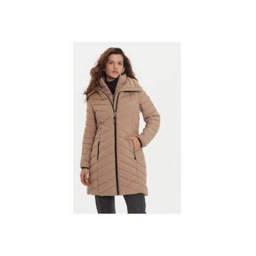 Geaca dama -  304270390 - Poliester - 2XL INTL - Maro