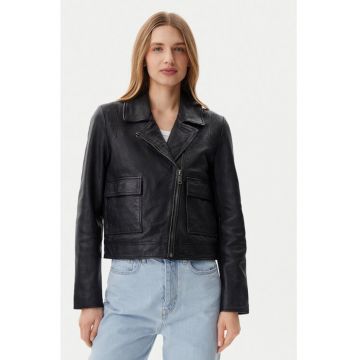 Geaca dama -  305284426 - Piele naturala - Negru