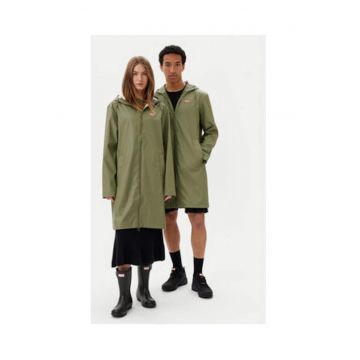 Geaca dama  model HARU0002242 - kaki - 100% poliester - 100% poliuretan Geaca dama  model HARU0002242 - kaki - 100% poliester - 100% poliuretan