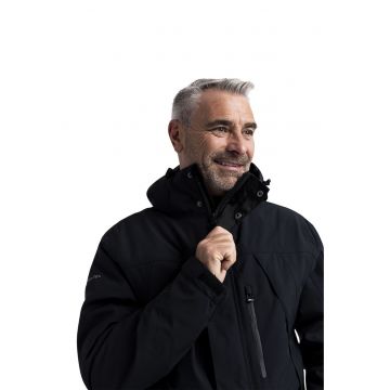 Geaca lunga cu buzunare multiple