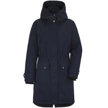 Geaca parka dama -  Poliester - Albastru marin